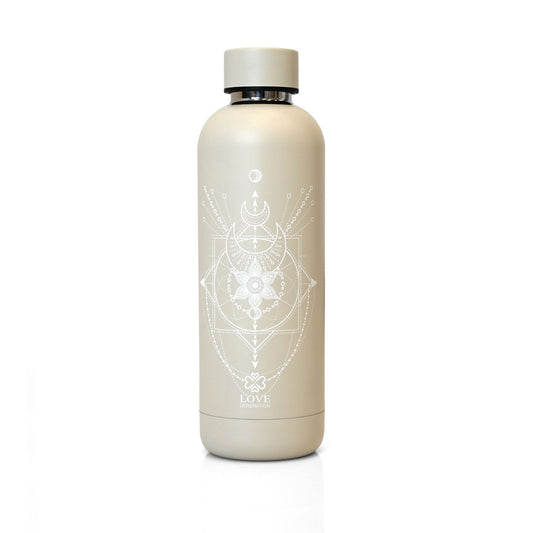 Waterfles thermos 500 ml geometry - Love Generation - sacred