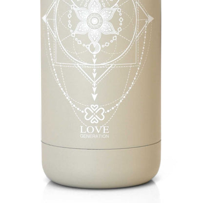 Waterfles thermos 500 ml geometry - Love Generation - sacred