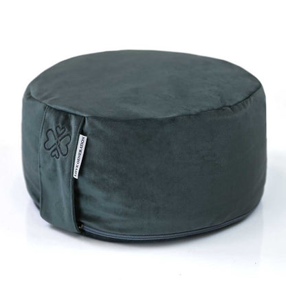 Meditatiekussen rond velvet - Love Generation - bohemian blue