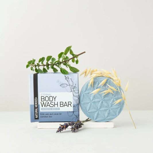 Soothing Oat Body Wash Bar - Natural Heroes - Morning breeze