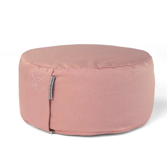 Meditatiekussen rond - Love Generation - roze