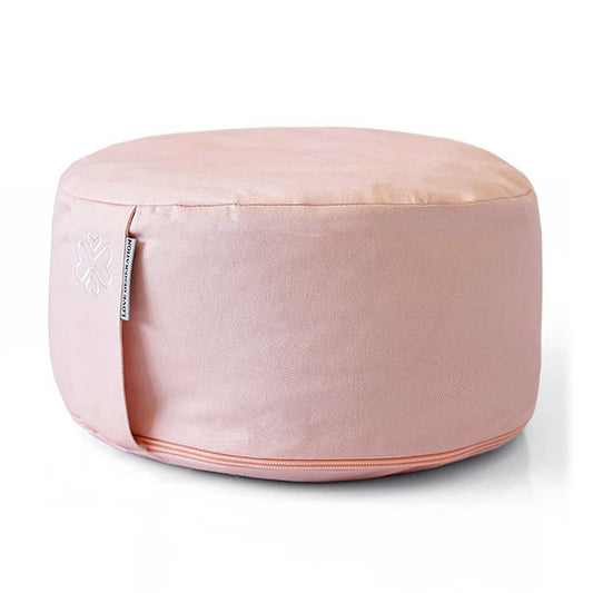 Meditatiekussen rond - Love Generation - dpastel roze