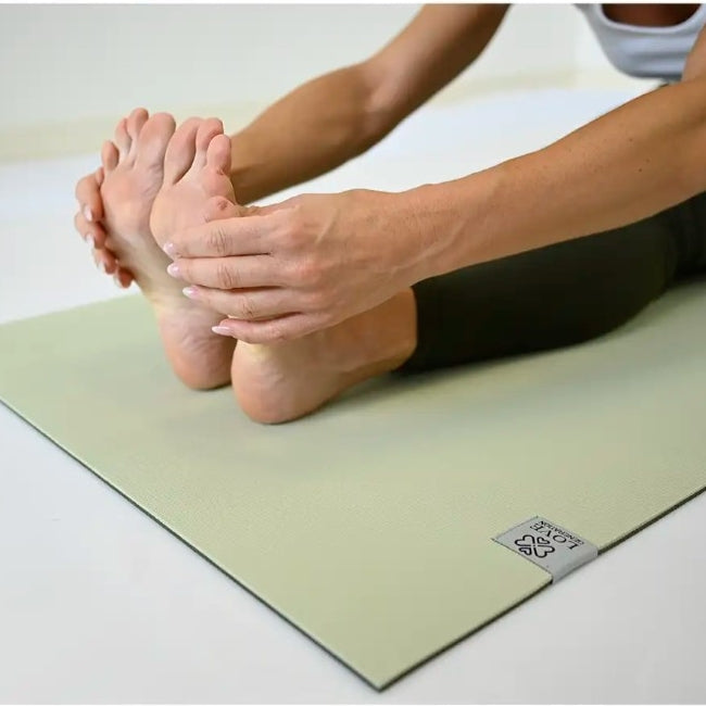 Yogamat premium 6 mm - Love Generation - sage
