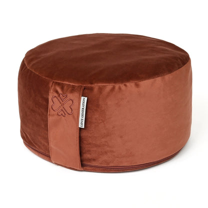Meditatiekussen rond velvet - Love Generation - earth