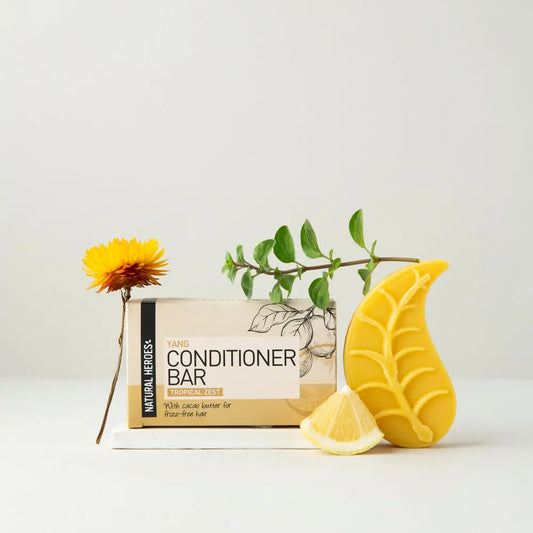 Cacao Nourishing Conditioner Bar - Natural Heroes - Tropical zest