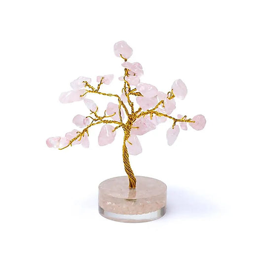 Edelsteenboom rozenkwarts - Mindfulshop - roze