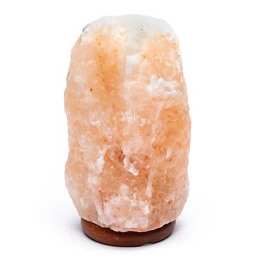 Himalaya zoutlamp XL (5-7 kg) met snoer - oranje