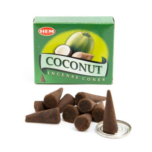 Wierookkegels kokosnoot - HEM