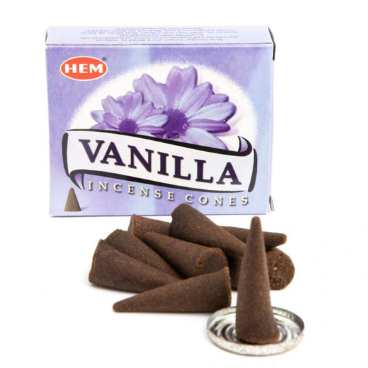 Wierookkegels vanille - HEM
