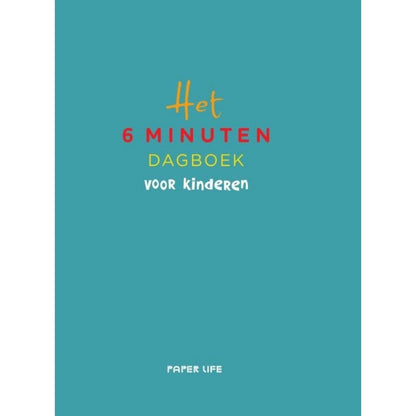 Het 6 minuten dagboek voor kinderen - blauw