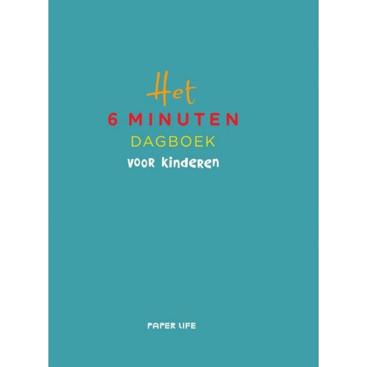 Het 6 minuten dagboek voor kinderen - blauw
