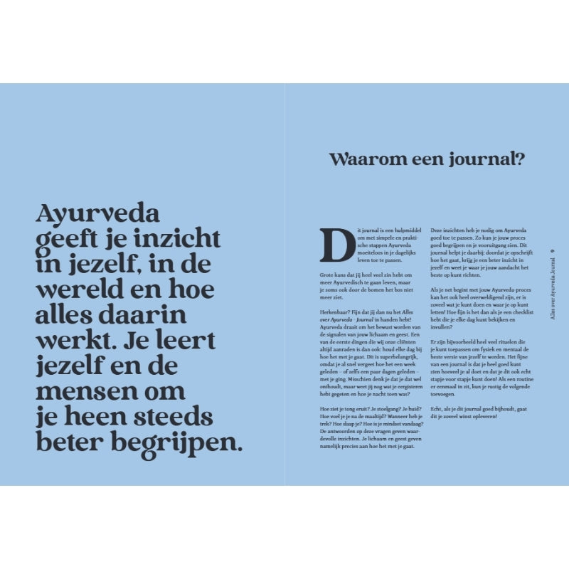 Alles over Ayurveda - Journal