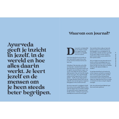 Alles over Ayurveda - Journal