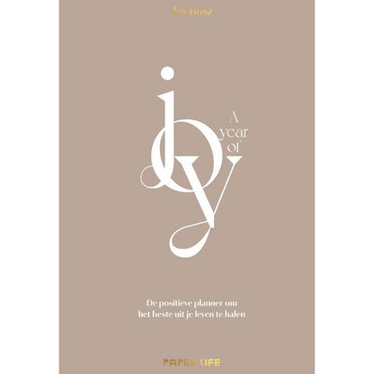 A year of Joy - planner