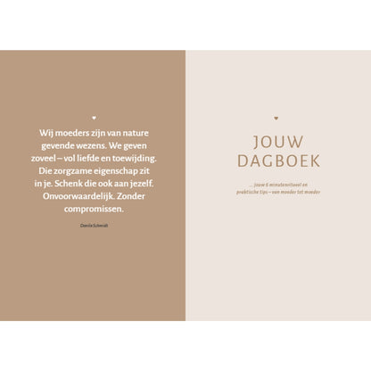 Het 6 minuten dagboek voor moeders