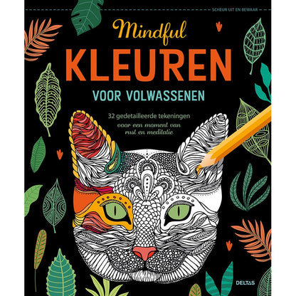 Mindful kleuren voor volwassenen kleurboek