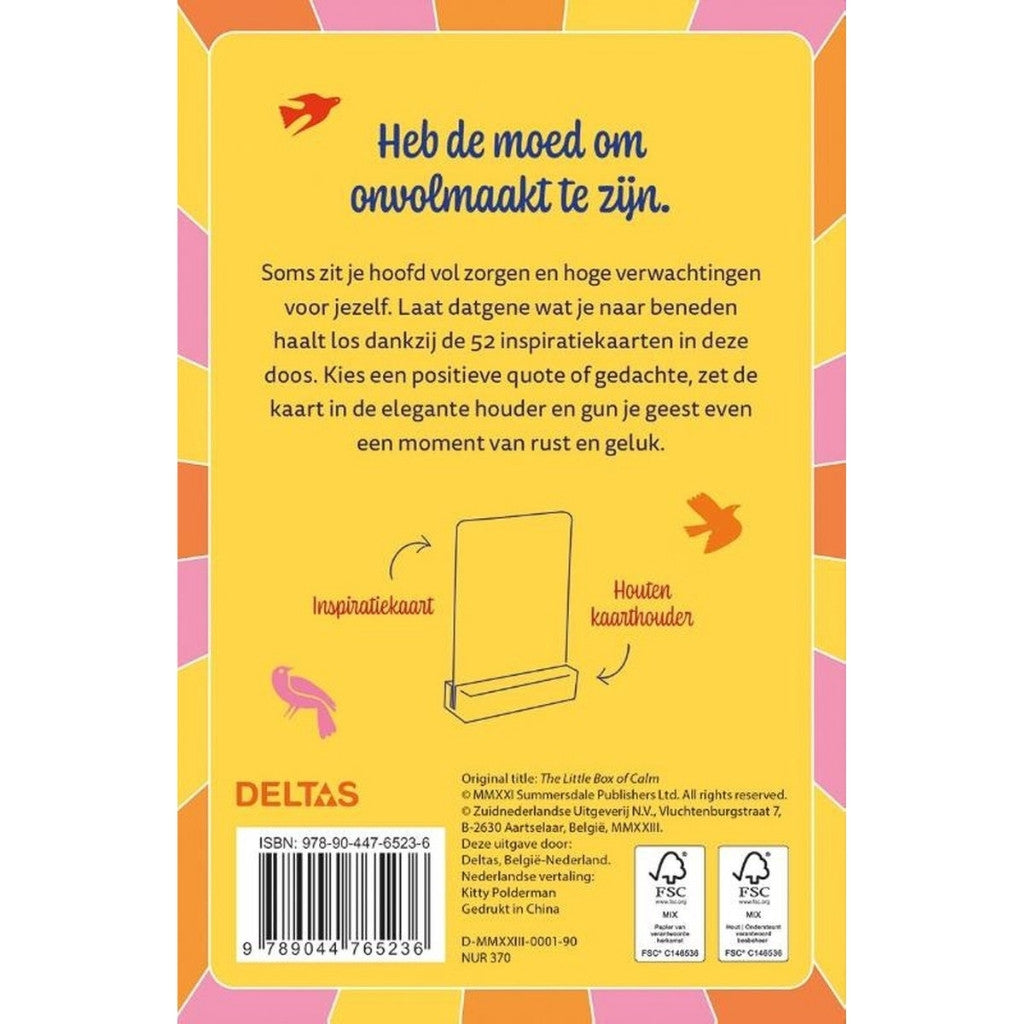 Laat het los inspiratiekaarten