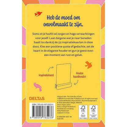 Laat het los inspiratiekaarten