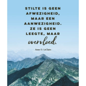 Laat het los inspiratiekaarten