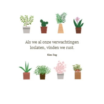 Laat het los inspiratiekaarten