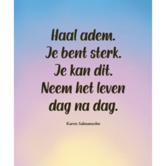 Laat het los inspiratiekaarten