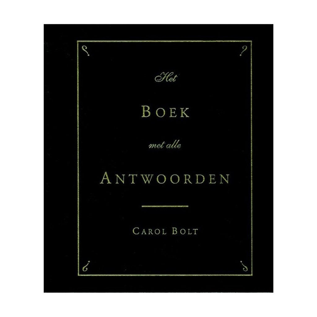 BOLT*BOEK MET ALLE ANTWOORDEN - MINI
