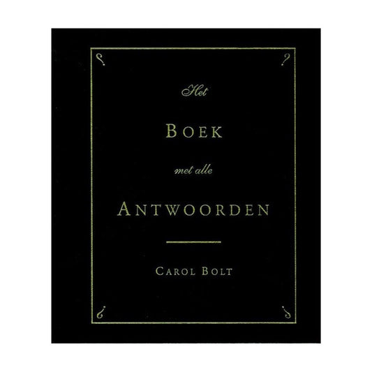 BOLT*BOEK MET ALLE ANTWOORDEN - MINI