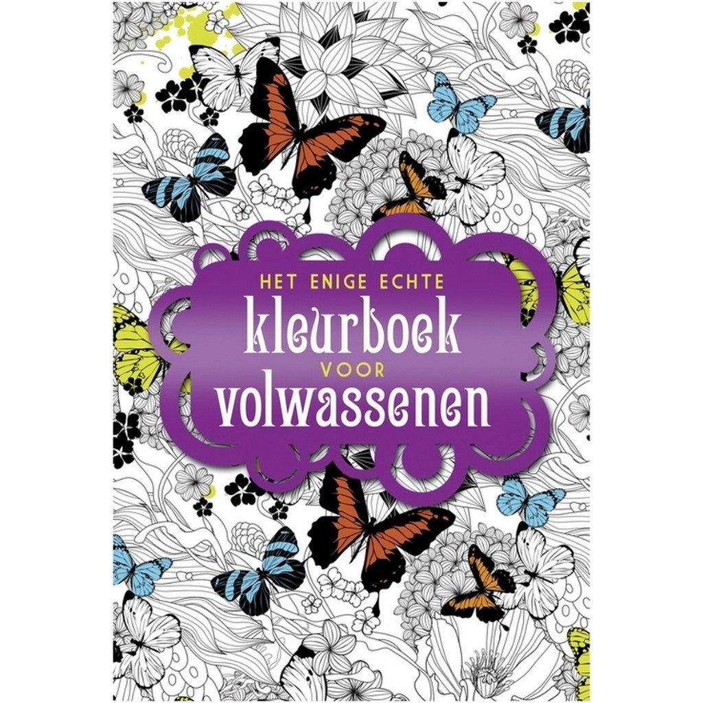 Het enige echte kleurboek voor volwassenen