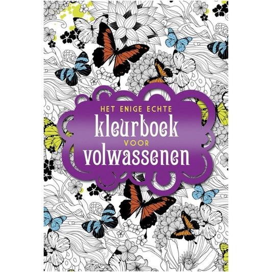 Het enige echte kleurboek voor volwassenen