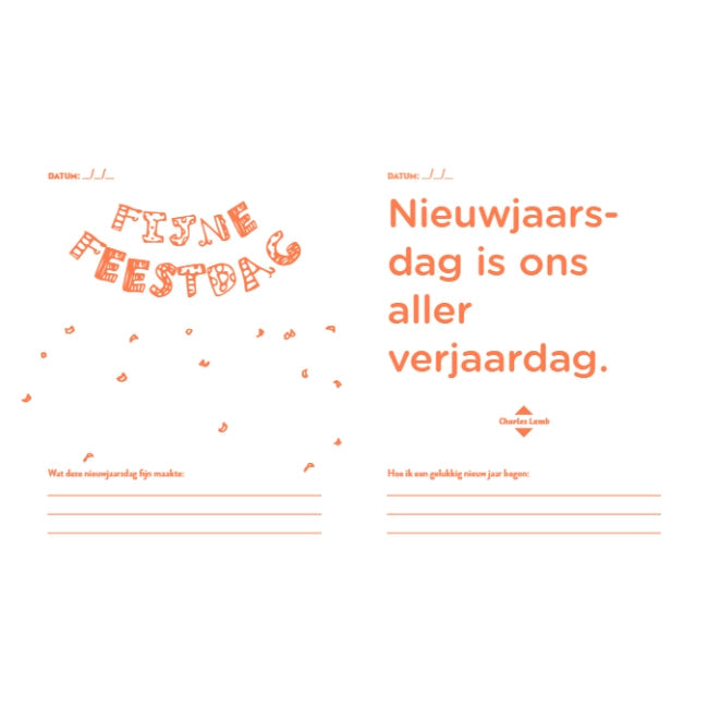 Doe elke dag iets waar je blij van wordt - journal