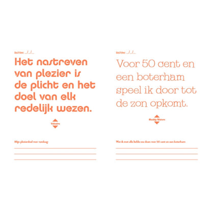 Doe elke dag iets waar je blij van wordt - journal