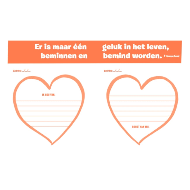 Doe elke dag iets waar je blij van wordt - journal