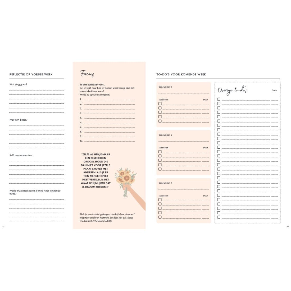 The Sanny Side Up planner