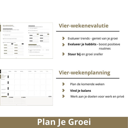 Purpuz Planner PRO ( ongedateerd ) - baby pink
