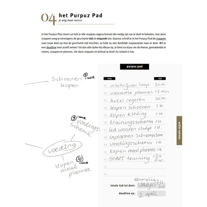 Purpuz Planner PRO (ongedateerd) - baby pink
