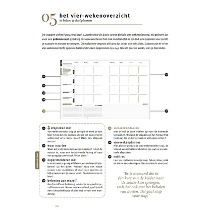 Purpuz Planner PRO (ongedateerd) - baby pink