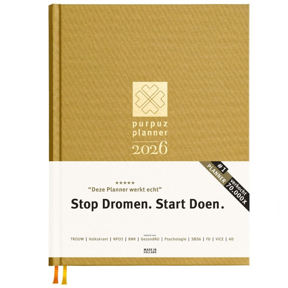 Purpuz Planner 2026 (NL) - golden success