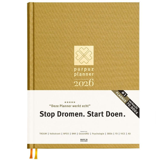 Purpuz Planner 2026 (NL) - golden success
