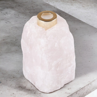 Geurstokjes diffuser edelsteen rozekwarts - DOA