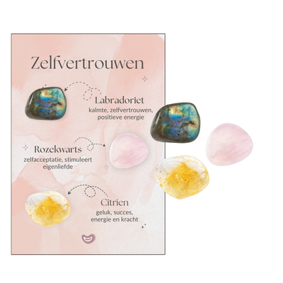 Edelstenen set zelfvertrouwen - DOA