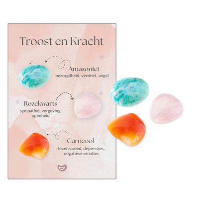 Edelstenen set troost en kracht - DOA
