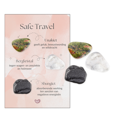 Edelstenen set safe travel - DOA