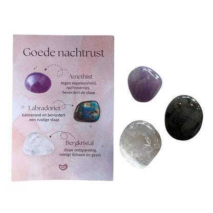 Edelstenen set goede nachtrust - DOA