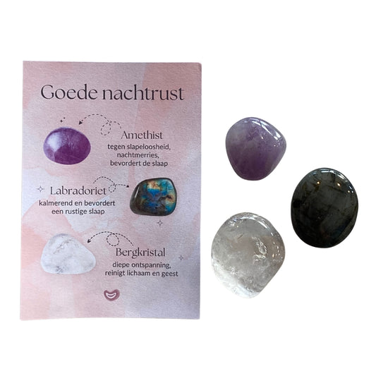 Edelstenen set goede nachtrust - DOA
