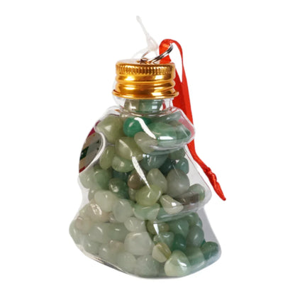 Kerstbal met aventurijn edelstenen - DOA - The Mindfulshop