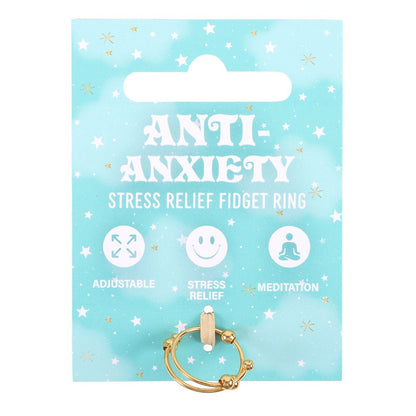Anxiety fidget ring tegen spanning en stress