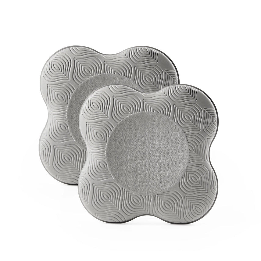 Yoga ondersteunende jelly pads - set van 2 - Myga - grijs
