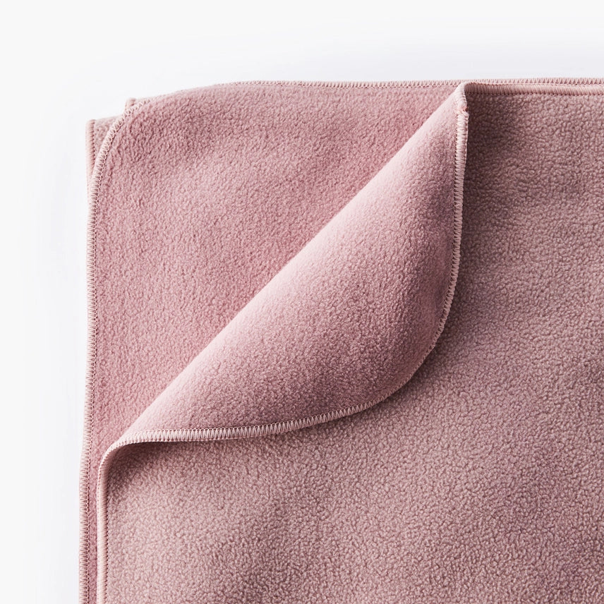 Yogadeken fleece ultra zacht - Myga - oudroze