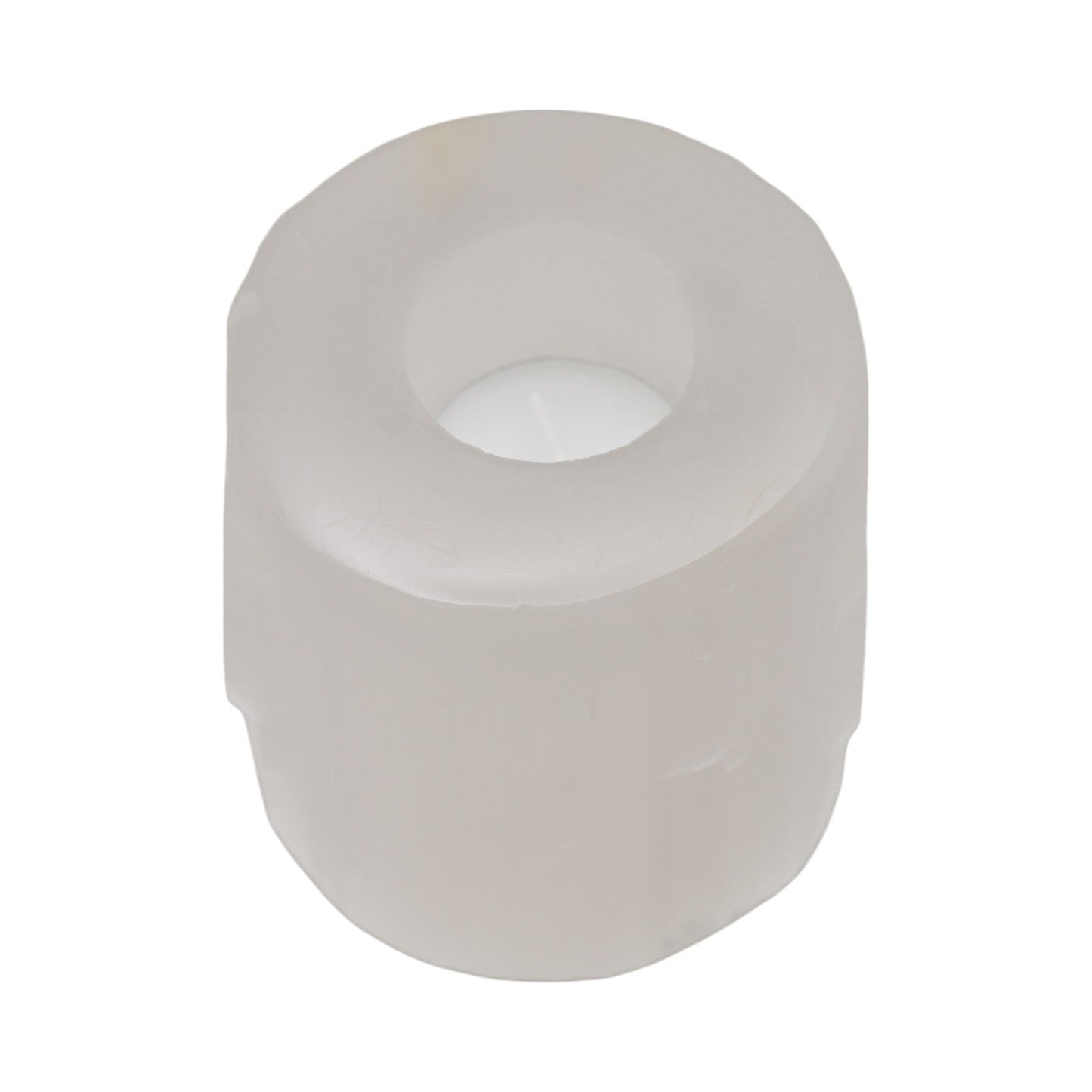 Waxinelichthouder seleniet 10cm - DOA