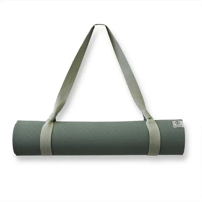 Yogamat draagriem print - Love Generation - magical green